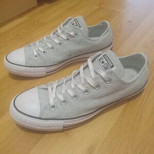 Converse Gray Platform Sneakers